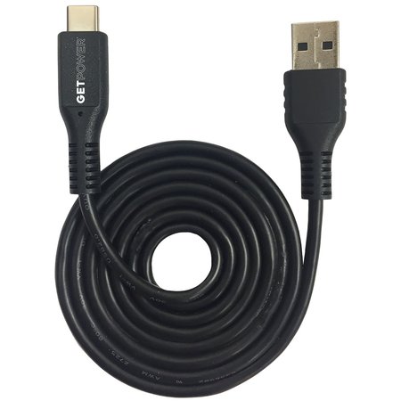 GET POWER GetPower 3 ft. L USB Type C to USB Type C Charging and Sync Cable GP-PC-SOLIDUSBC